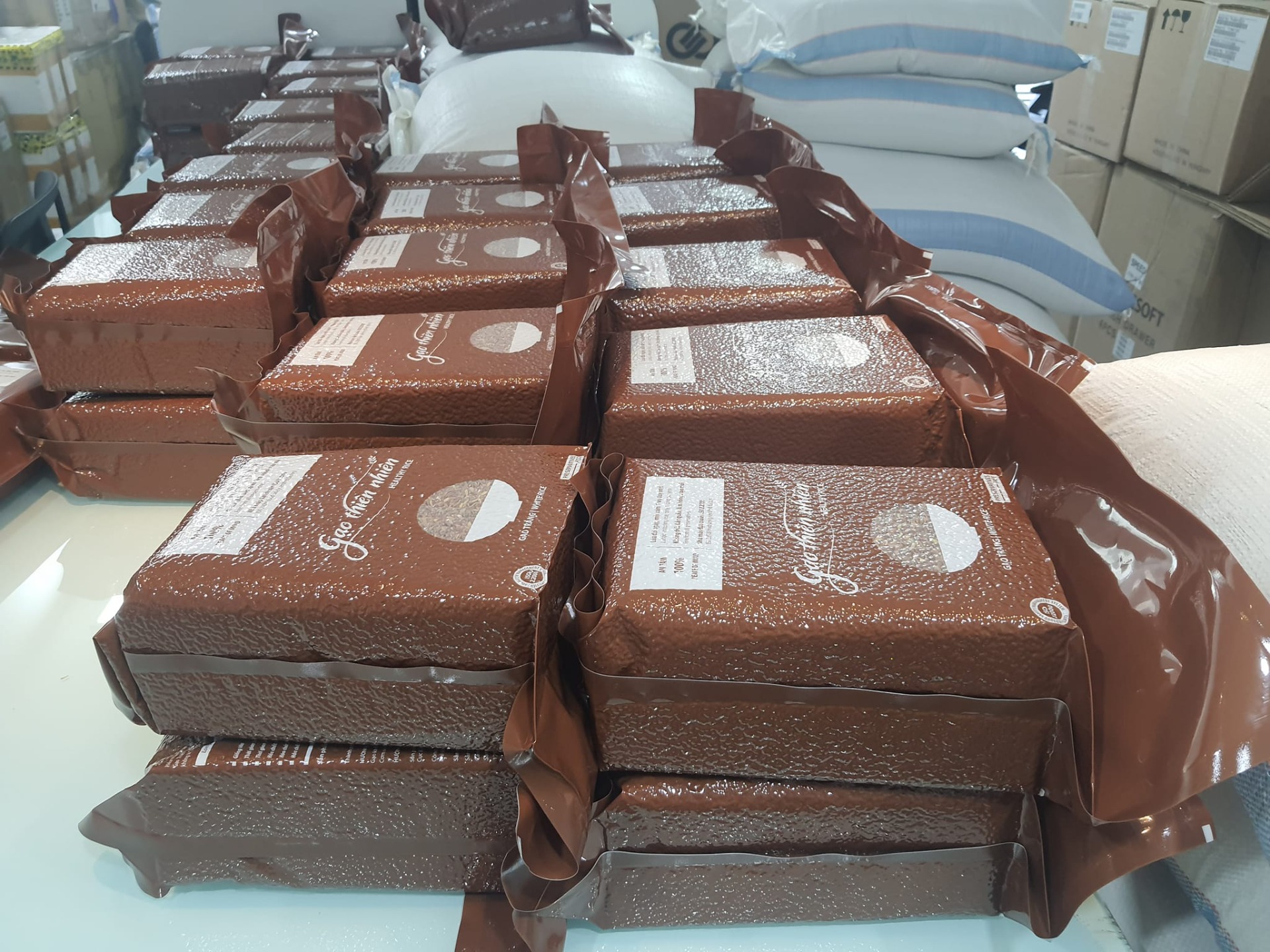 Gạo Lứt Thiên Nhiên Lúa Mùa Nổi